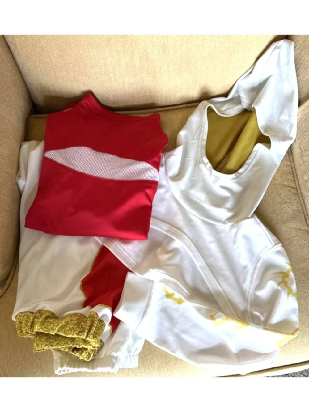 Zombie Girls Costume Halloween Cosplay Cheerleader 3PCS Uniform Kids 11-12 Years